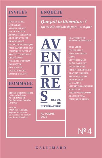 Aventures #4 - COLLECTIF