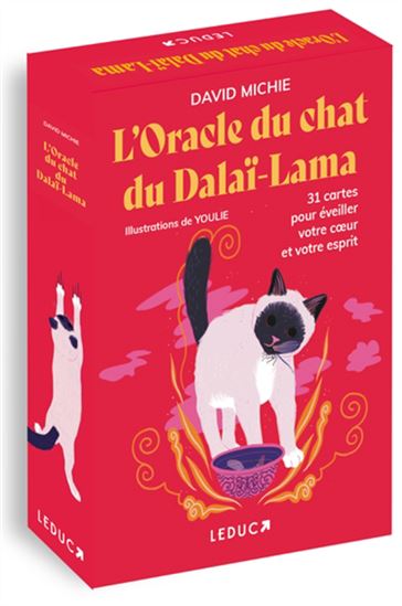 L&#39;Oracle du chat du dalaï-lama : 31 cartes pour éveiller votre coeur et votre esprit Cof. - DAVID MICHIE - YOULIE DESSINE