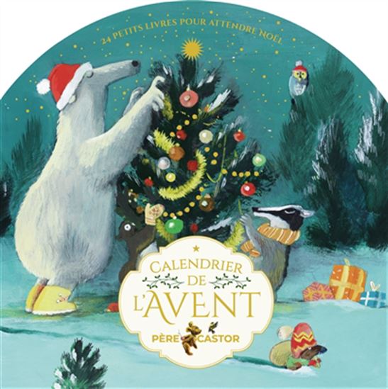 Calendrier de l'avent Père Castor : 24 petits livres pour attendre Noël Cof. N. éd. - COLLECTIF