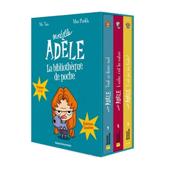 Mortelle Adèle : la bibliothèque de poche #01-03 Cof. - MR TAN - MISS PRICKLY