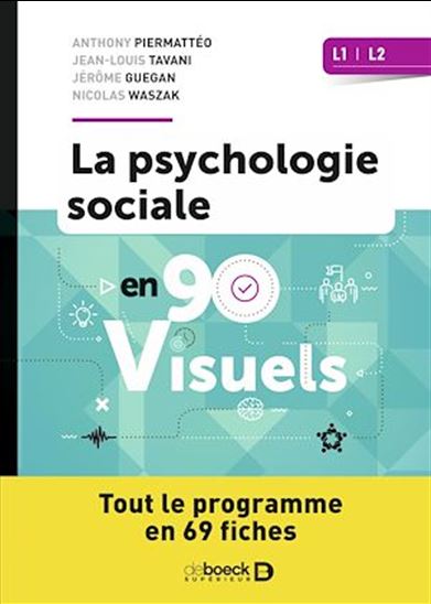 La Psychologie sociale en 70 visuels - COLLECTIF