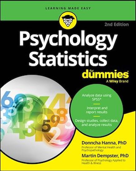 Psychology Statistics For Dummies - DONNCHA HANNA - MARTIN DEMPSTER