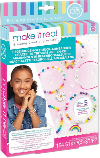 Bracelets aux trésors arc-en-ciel