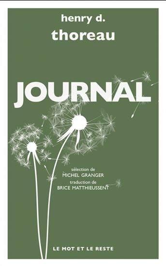 Journal N. éd. - HENRY DAVID THOREAU