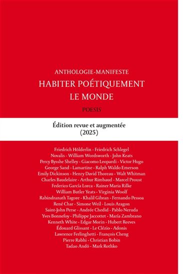 Habiter poétiquement le monde : anthologie-manifeste - FRÉDÉRIC BRUN
