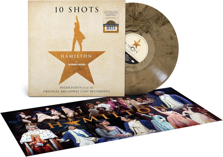 Hamilton: 10 Shots (Highlights From The Original Broadway Cast Recording)(Vinyle couleur) - VAR.-COMÉDIE MUSICALE