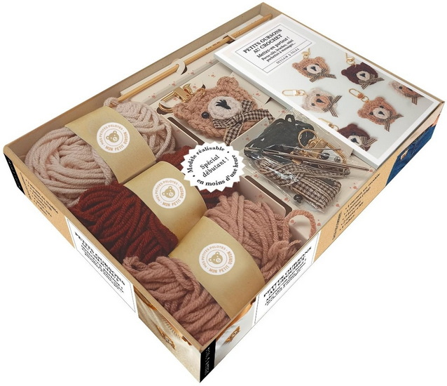 Petits oursons au crochet Cof. - COLLECTIF