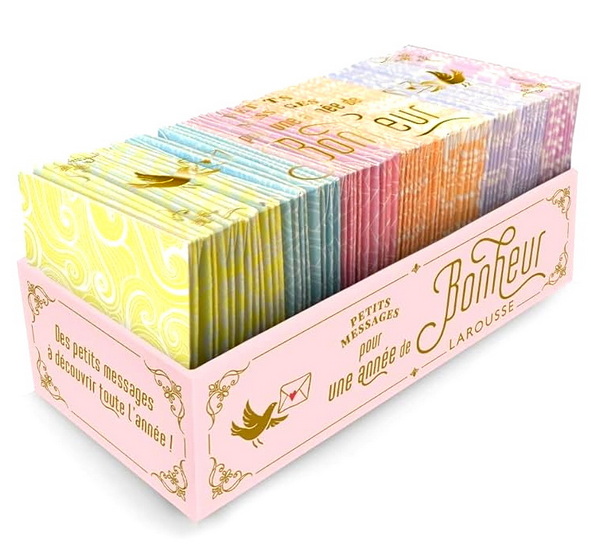 Petits messages pour une année de bonheur Cof. - COLLECTIF