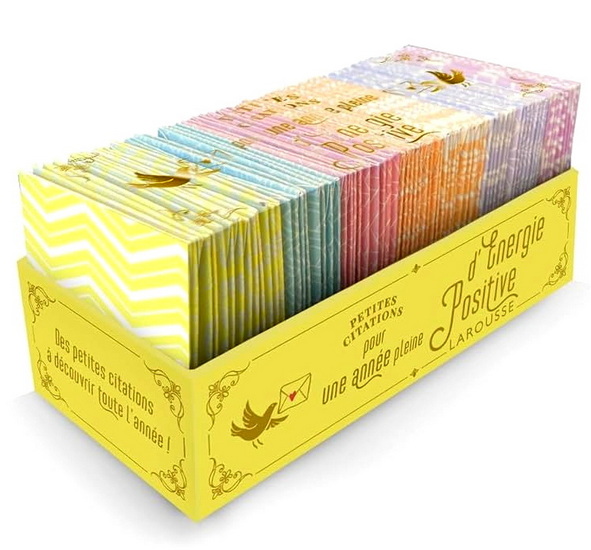 Petites citations pour une année pleine d&#39;énergie positive Cof. - COLLECTIF