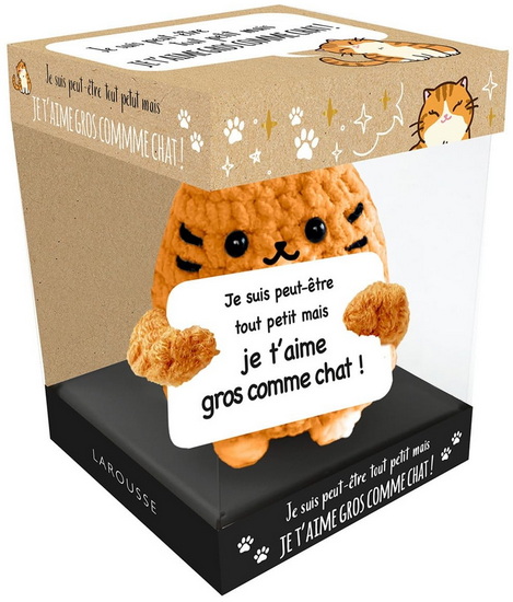 Je suis peut-être tout petit mais je t&#39;aime gros comme chat ! Cof. - COLLECTIF