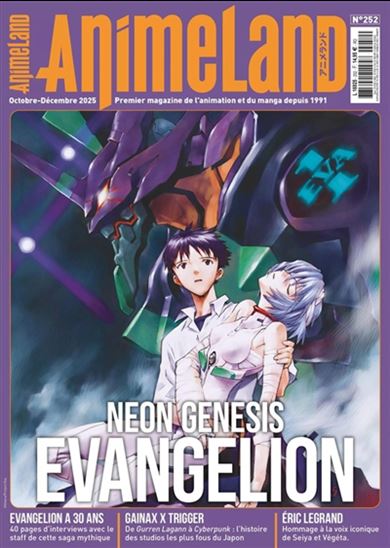 Anime land : le magazine français de l&#39;animation #252 Neon genesis evangelion - COLLECTIF