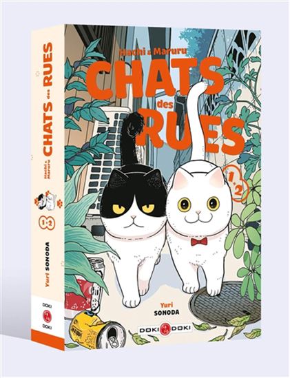 Hachi & Maruru : chats des rues Cof. #01-02 - YURI SONODA