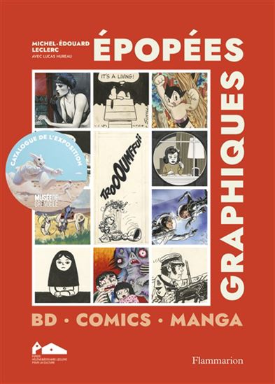 Épopée graphique : BD, comics, manga - MICHEL-EDOUARD LECLERC