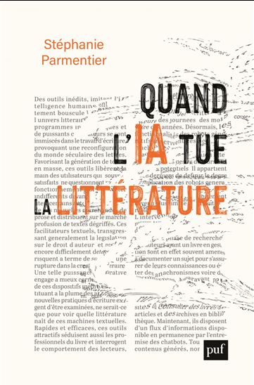Quand l'IA tue la littérature - STÉPHANIE PARMENTIER