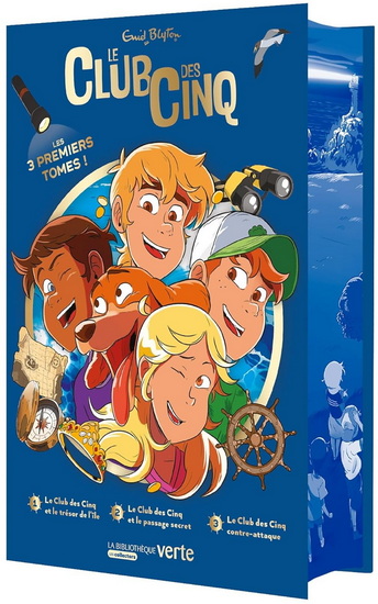 Le Club des Cinq intégrale #01-03 - ENID BLYTON - AUREN