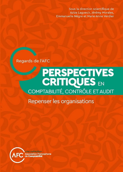 Perspectives critiques en comptabilité, contrôle et audit : repenser les organisations - COLLECTIF