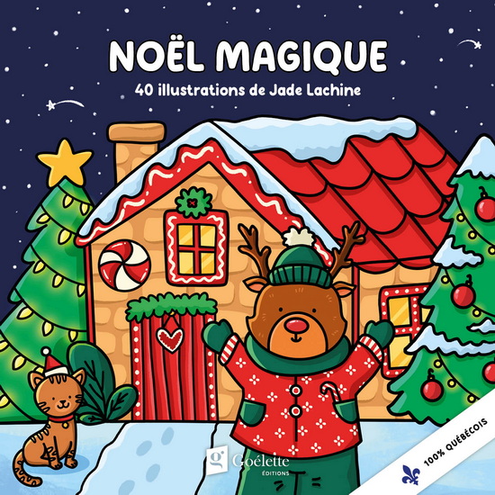 Noël magique : 40 illustrations de Jade Lachine - JADE LACHINE