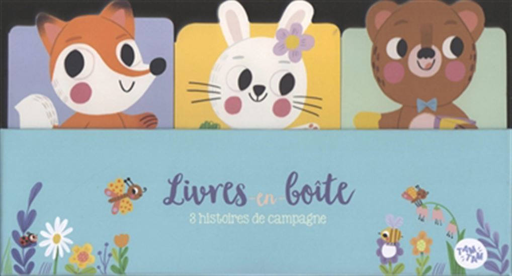 3 histoires d'animaux de campagne Cof. 3 vls - COLLECTIF