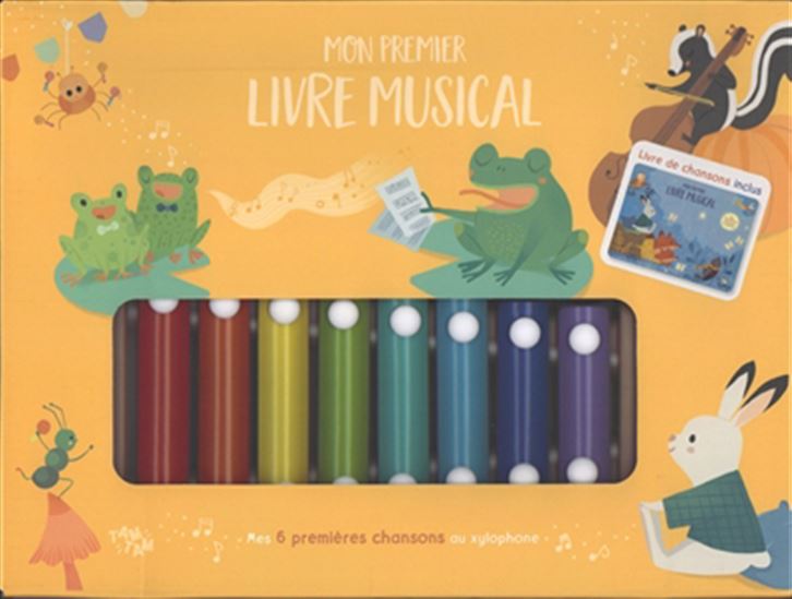 Mes 6 premières chansons au xylophone Cof. - COLLECTIF