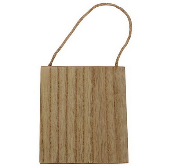 Plaque à décorer - Carré