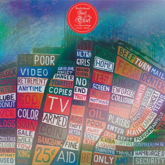 Hail To the Thief (live recordings 2003-2009)(Vinyle rouge) - RADIOHEAD