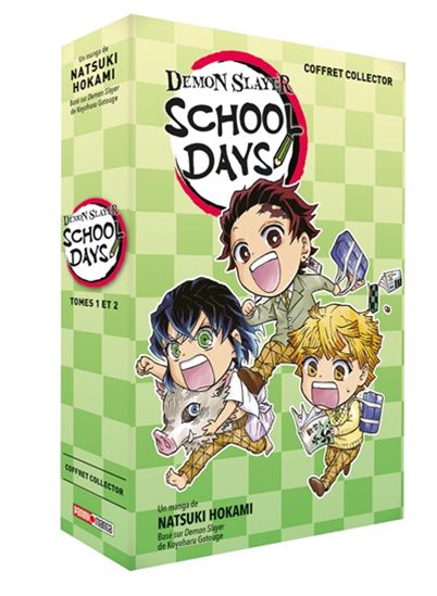Demon slayer : school days #01-02 Cof. collector N. éd. - NATSUKI HOKAMI - KOYOHARU GOTOUGE