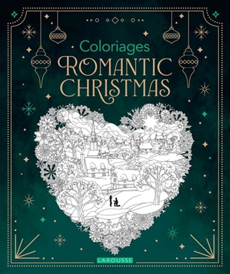 Romantic Christmas Coloriages - COLLECTIF