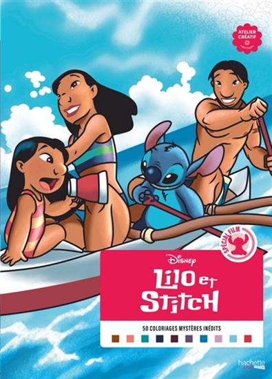 Lilo & Stitch : 50 coloriages mystères inédits - AURÉLIA BERTRAND