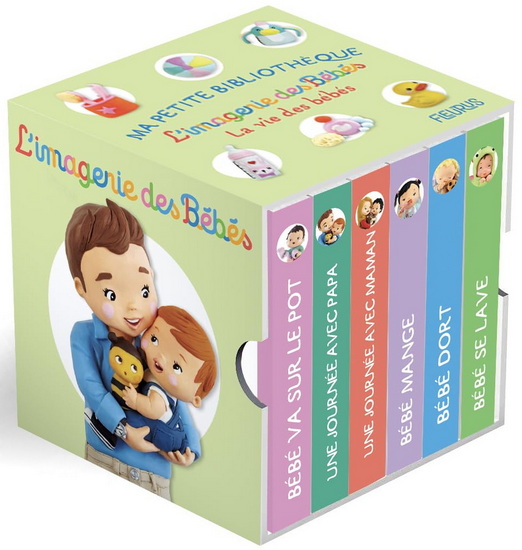 Ma petite bibliothèque : La vie des bébés Cof. - NATHALIE BÉLINEAU - EMILIE BEAUMONT - CHRISTELLE MEKDJIAN