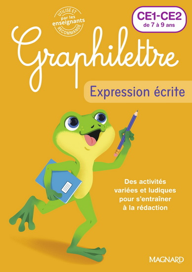 Graphilettre CE1, CE2 de 7 à 9 ans : Expression écrite N. éd. - I COLLIOUD-MARICHALLOT - ALICE TURQUOIS