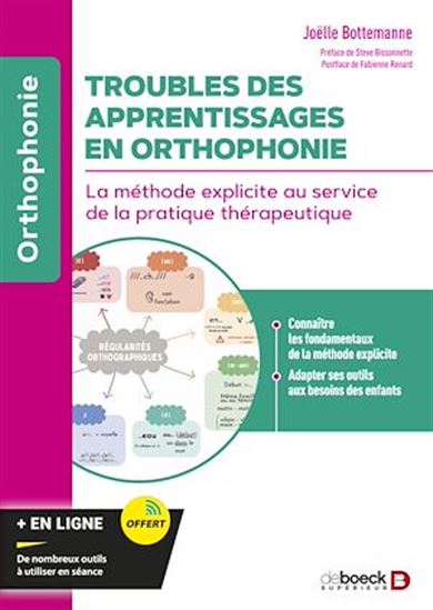 Troubles des apprentissages en orthophonie : la méthode explicite au service de la pratique thérapeutique - JOËLLE BOTTEMANNE
