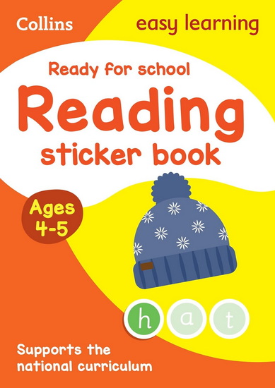 Easy Learning – Ready for school: reading Sticker Book Ages 4-5 - COLLECTIF