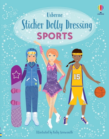Sticker Dolly Dressing Sports - FIONA WATT - VICKY ARROWSMITH