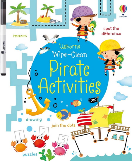 Wipe-Clean Pirate Activities - KIRSTEEN ROBSON - DANIA FLORINO