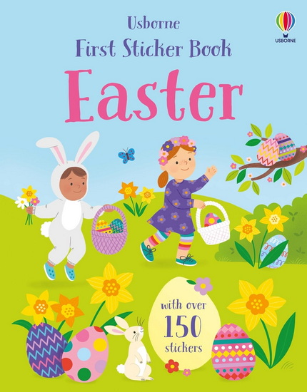 First Sticker Book Easter - HOLLY BATHIE - ABIGAIL HALL