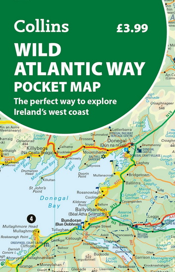 Wild Atlantic Way Pocket Map: The perfect way to explore Ireland’s west coast - COLLECTIF