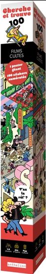 Cherche et trouve 100  : Films cultes - COLLECTIF