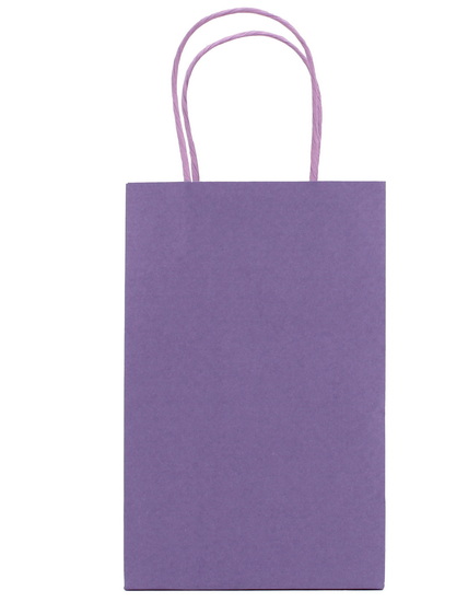 Sac petit kraft mauve