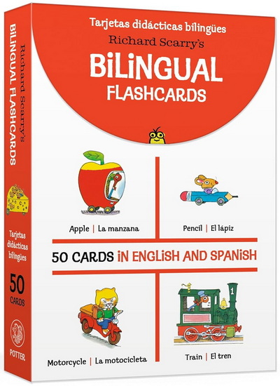 Richard Scarry's Bilingual Flashcards: 50 Cards in English and Spanish - RICHARD SCARRY