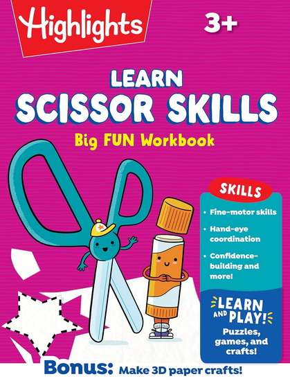 Learn Scissor Skills Big Fun Workbook - HIGHLIGHTS