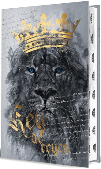 Biblia RVR 1960 letra grande tamaño manual, tapa dura León Rey de Reyes con índice / Spanish Bible RVR 1960 Handy Size Large Print Hardcover Lion King of - REINA VALERA REVISADA 1960