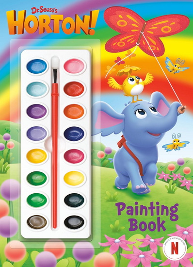 Dr. Seuss's Horton! Painting Book: Coloring and Activity Book with Paint Box - COLLECTIF
