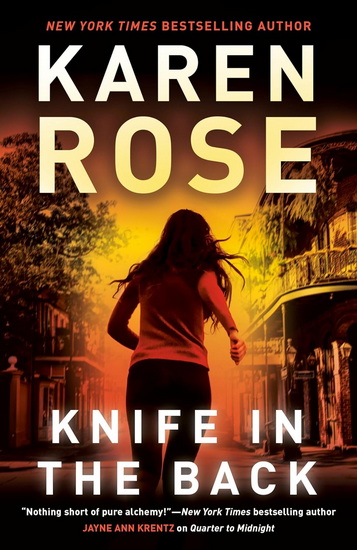 Knife in the Back - KAREN ROSE