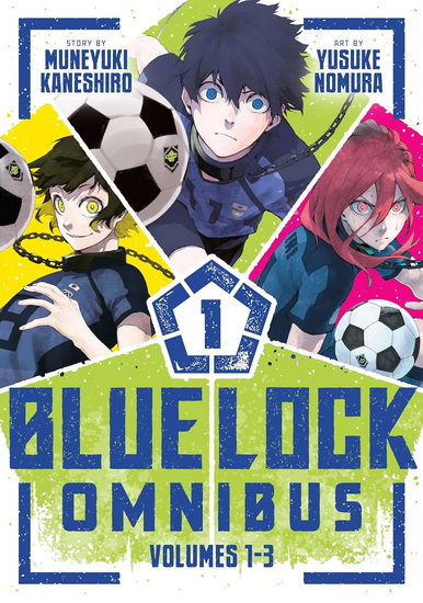 Blue Lock Omnibus 1 (Vol. 1-3) - MUNEYUKI KANESHIRO - YUSUKE NOMURA