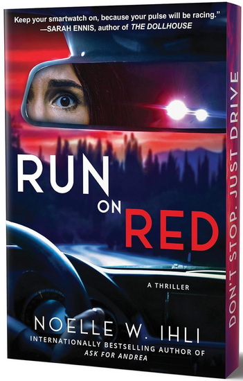 Run on Red: Deluxe Stenciled Edges - NOELLE WEST IHLI