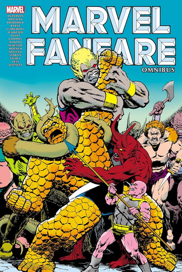 Marvel Fanfare Omnibus Vol. 2 Jim Starlin Cover - COLLECTIF