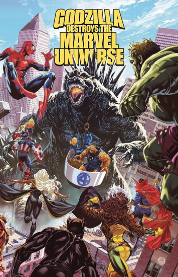Godzilla Destroys the Marvel Universe - GERRY DUGGAN & AL