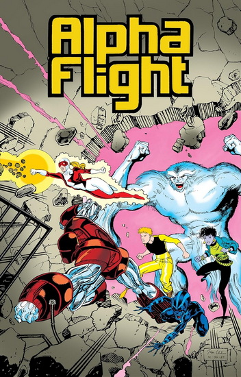 Alpha Flight By Mantlo & Lee Omnibus Jim Lee Cover - COLLECTIF