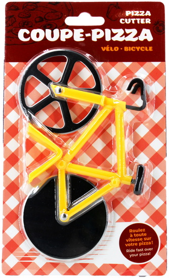 Roulette à pizza bicyclette