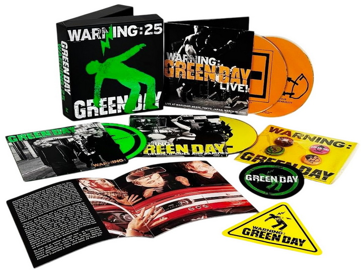 Warning (25th Anniversary Deluxe Edition)(4CD) - GREEN DAY